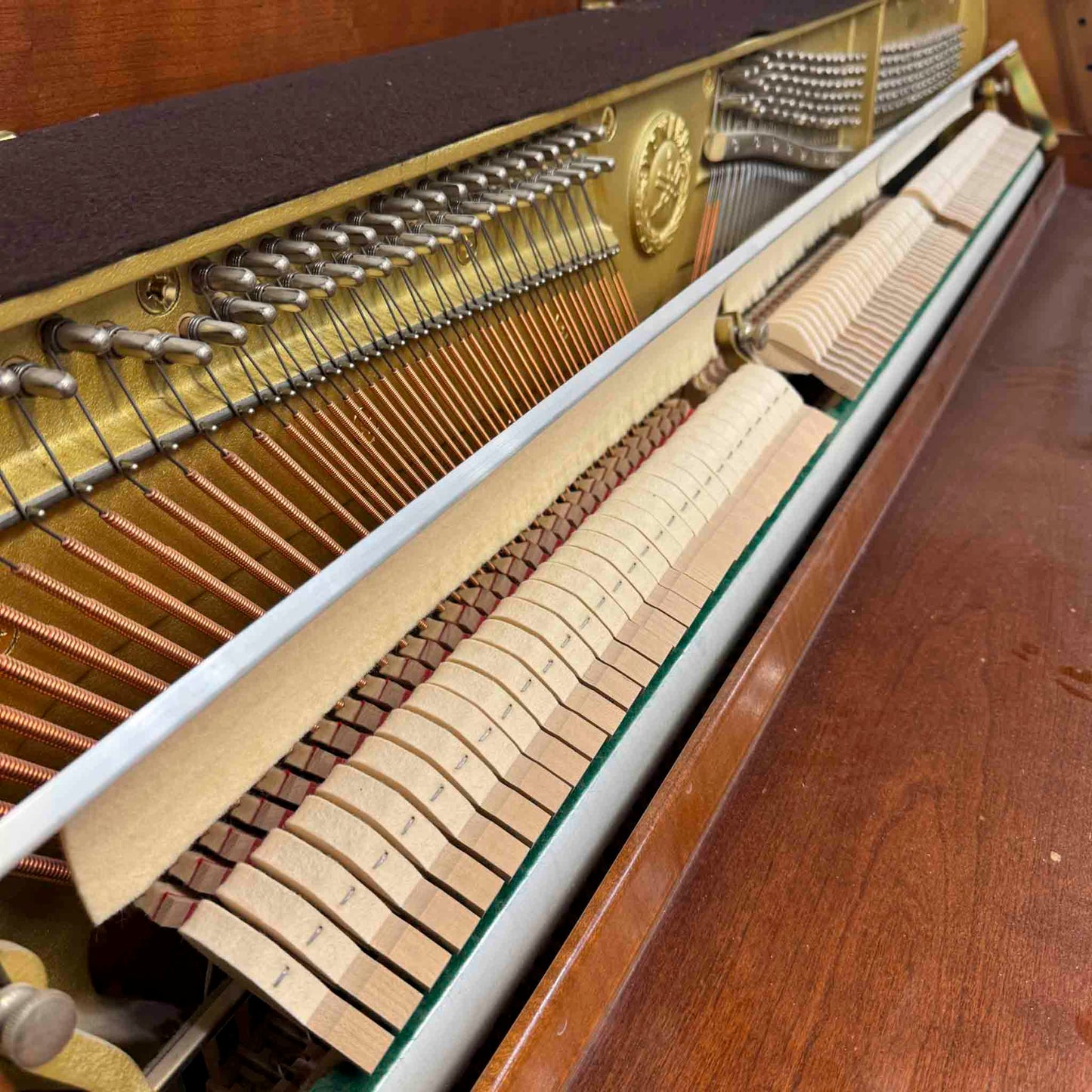 SOLD 1993 Yamaha M305 44" Wood Finish Commissioned Console Piano