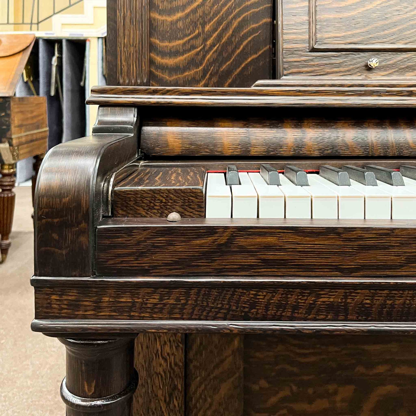 SOLD 1897 Strich & Zeidler Upright Piano