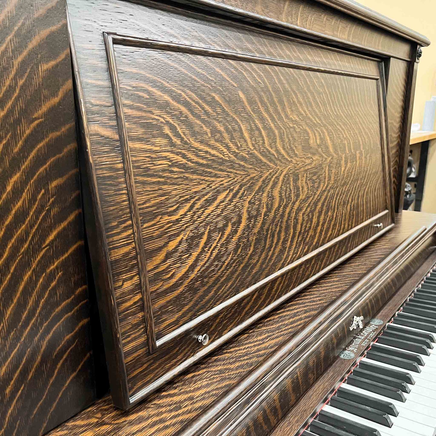 SOLD 1897 Strich & Zeidler Upright Piano