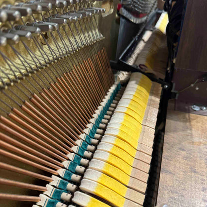 CURRENT SHOP WORK - 1980 Universal 52" Wood Finish Commissioned Vintage Player Upright Piano