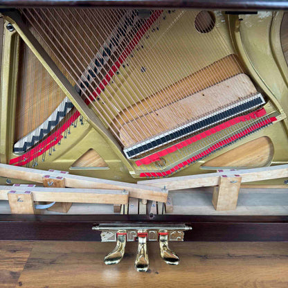 CURRENT SHOP WORK 1895 Ludwig & Co Wood Finish Commissioned Upright Piano