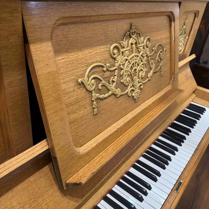 SOLD 1907 Kimball Upright Commissioned Player Piano