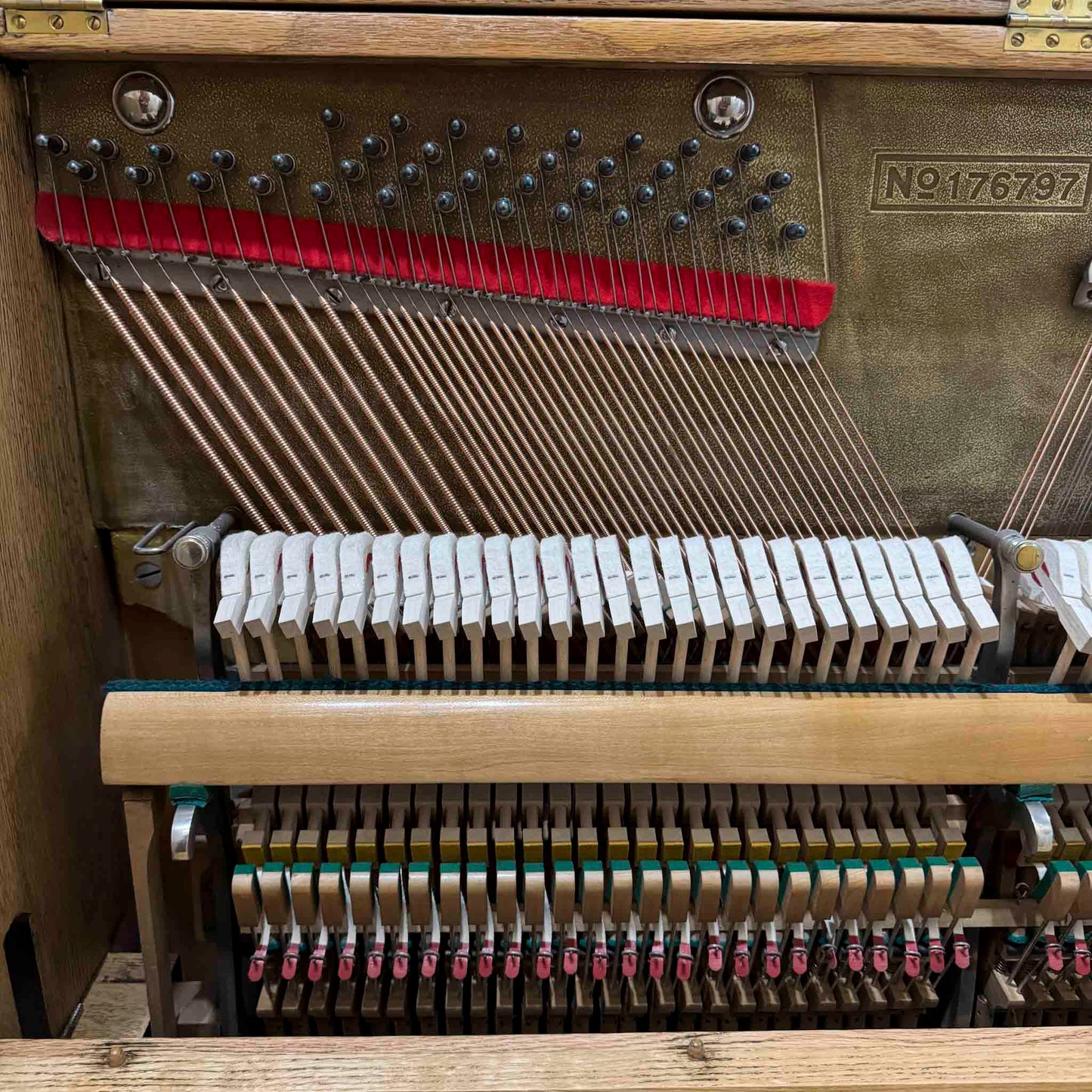 SOLD 1907 Kimball Upright Commissioned Player Piano