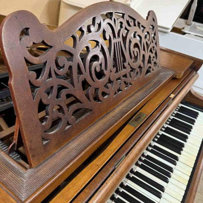 CURRENT SHOP WORK - 1881 Bosendorfer (Viennese action) Wood Finish 6'3" Commissioned Grand Piano