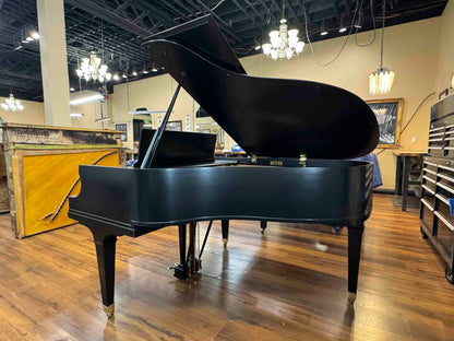CURRENT SHOP WORK - 1948 Baldwin R 5'7" Satin Black Commissioned Grand Piano