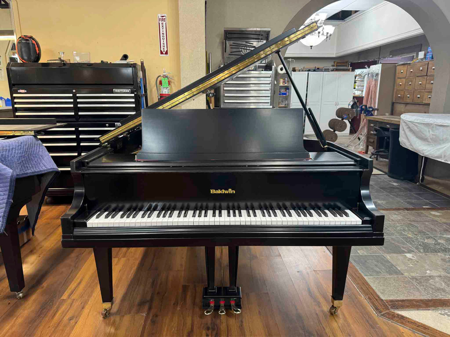 HEIRLOOM RESTORATION 1978 Baldwin R 5'7" Satin Black Commissioned Grand Piano