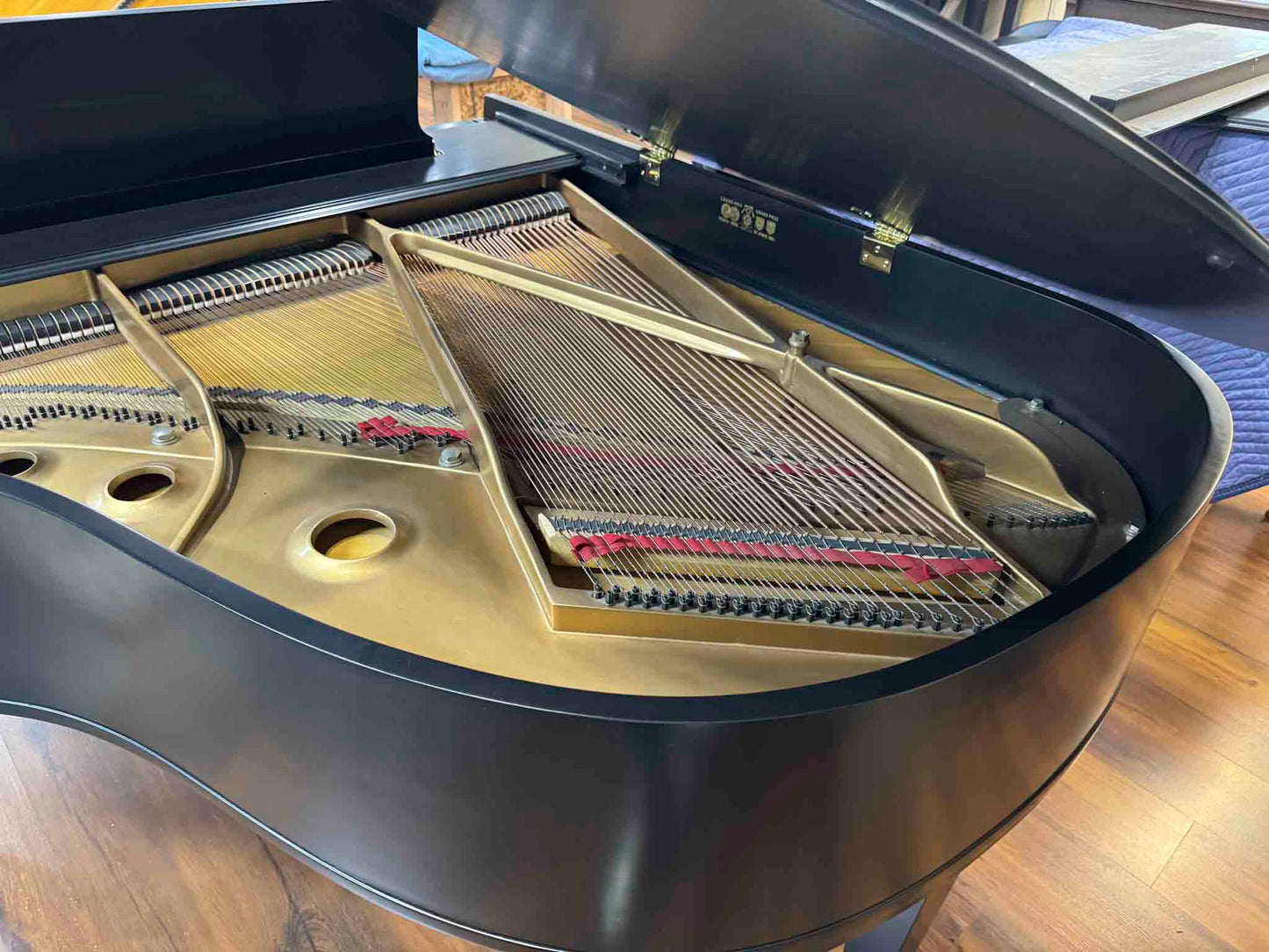 HEIRLOOM RESTORATION 1978 Baldwin R 5'7" Satin Black Commissioned Grand Piano