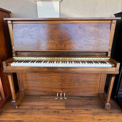 CURRENT SHOP WORK - 1924 Brinkerhoff 49" Wood Finish Commissioned Upright Piano