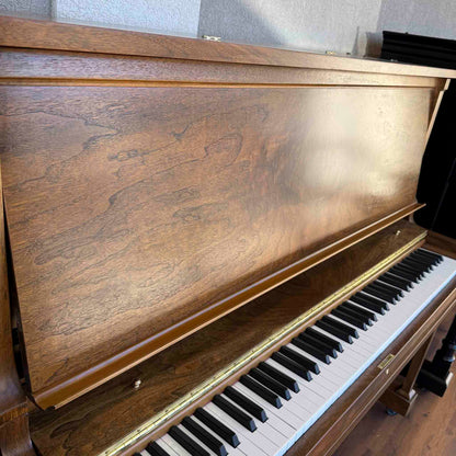 CURRENT SHOP WORK - 1924 Brinkerhoff 49" Wood Finish Commissioned Upright Piano