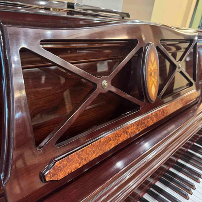 2000 Samick WSU-118T 47" Polished Mahogany Studio Piano