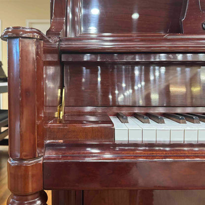 2000 Samick WSU-118T 47" Polished Mahogany Studio Piano