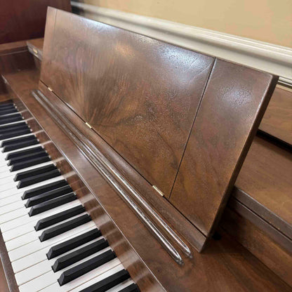 SOLD 1937 Wurlitzer 34" Wood Finish Commissioned Spinet Piano