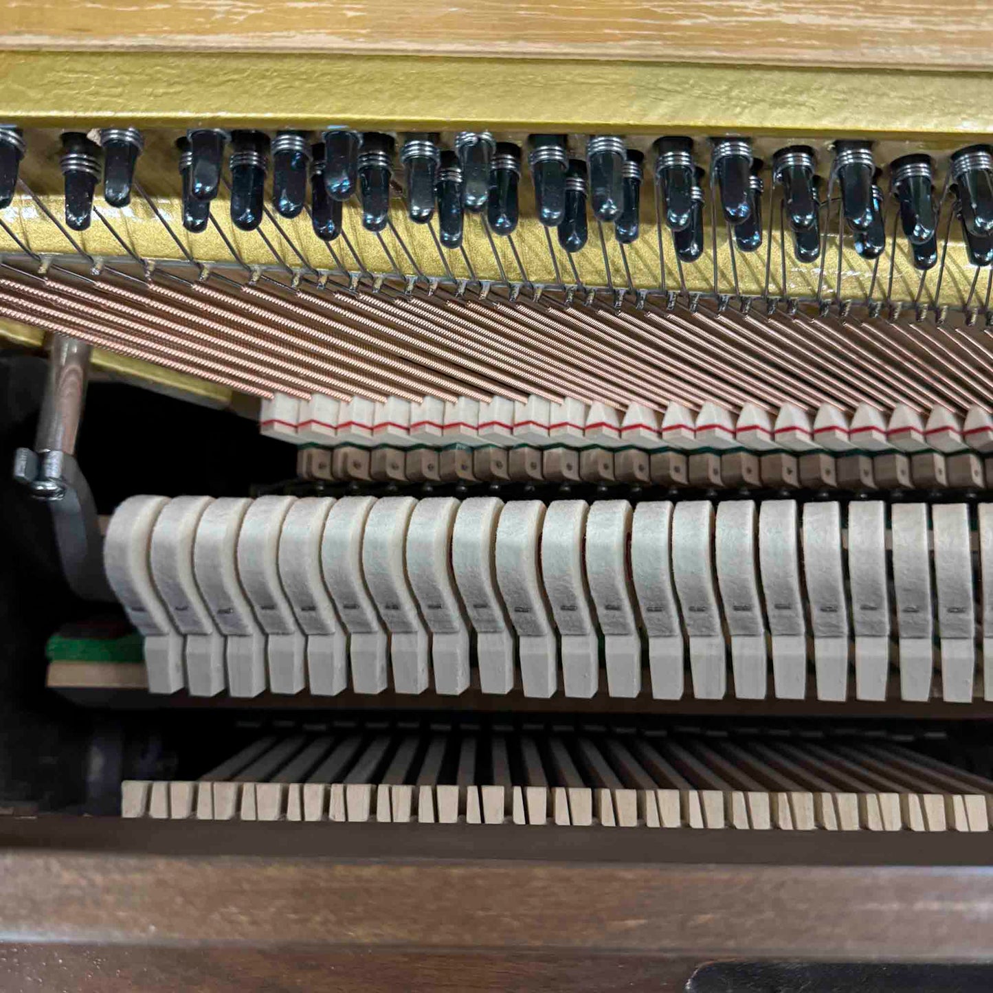 SOLD 1937 Wurlitzer 34" Wood Finish Commissioned Spinet Piano