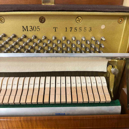 SOLD 1993 Yamaha M305 44" Wood Finish Commissioned Console Piano