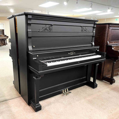 SOLD Taylor Bros. Co. Commissioned Satin Black Upright Piano