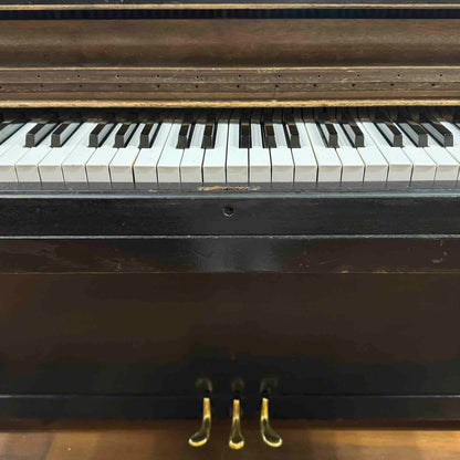 CURRENT SHOP WORK 1927 Kurtzmann 55" Black Finish Commissioned Upright Piano