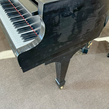 SOLD 1985 Samick 5'8" Satin Black Grand Piano