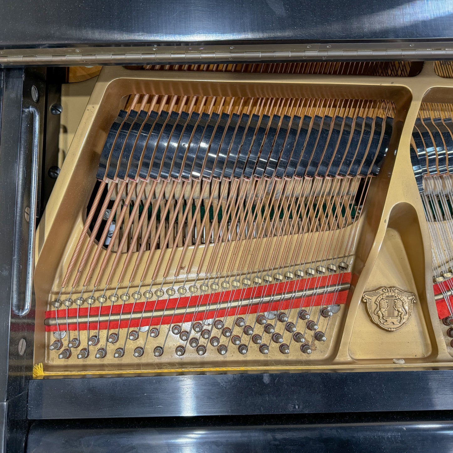 SOLD 1985 Samick 5'8" Satin Black Grand Piano