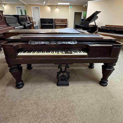 CURRENT SHOP WORK 1860 Steinway 6'9" Wood Finish Commissioned Square Grand Piano