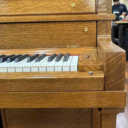 HEIRLOOM RESTORATION 1920 Zeck 54" Commissioned Upright Player Piano