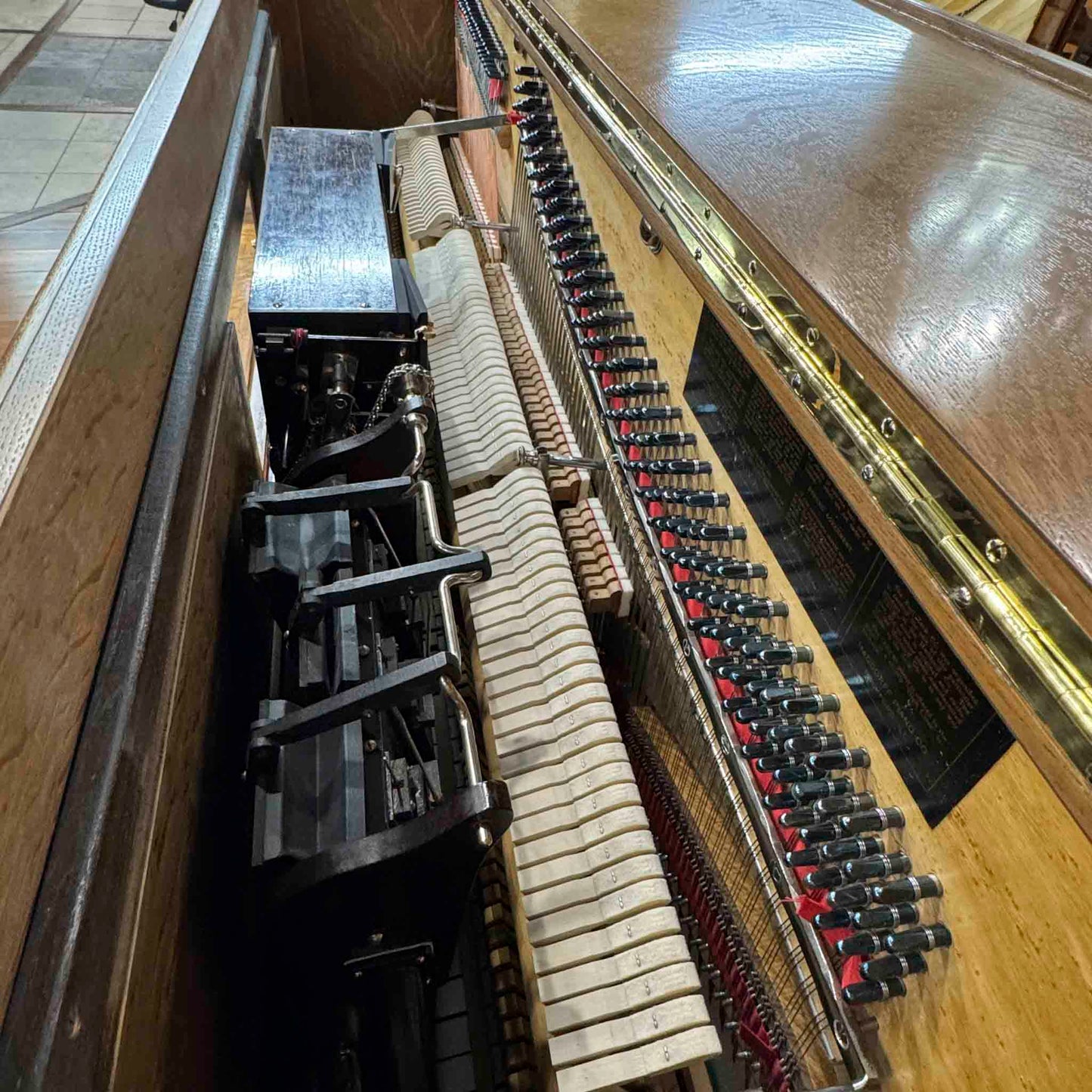 HEIRLOOM RESTORATION 1920 Zeck 54" Commissioned Upright Player Piano
