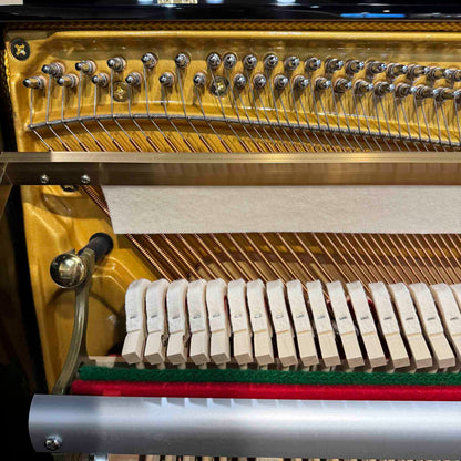 SOLD A. Geyer GU-123 48" Polished Black Upright Piano