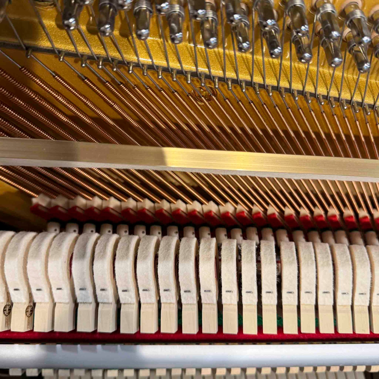 SOLD A. Geyer GU-123 48" Polished Black Upright Piano