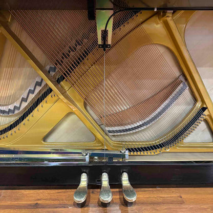 SOLD A. Geyer GU-123 48" Polished Black Upright Piano