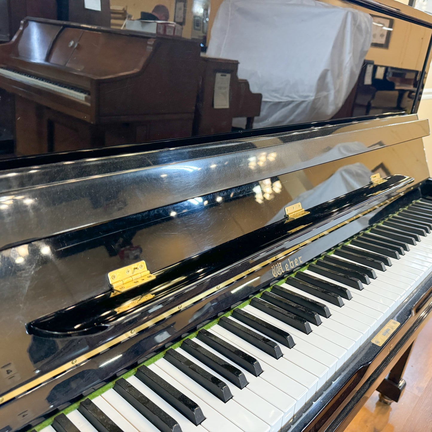 SOLD 1995 Weber Silent Play Commissioned Upright Piano