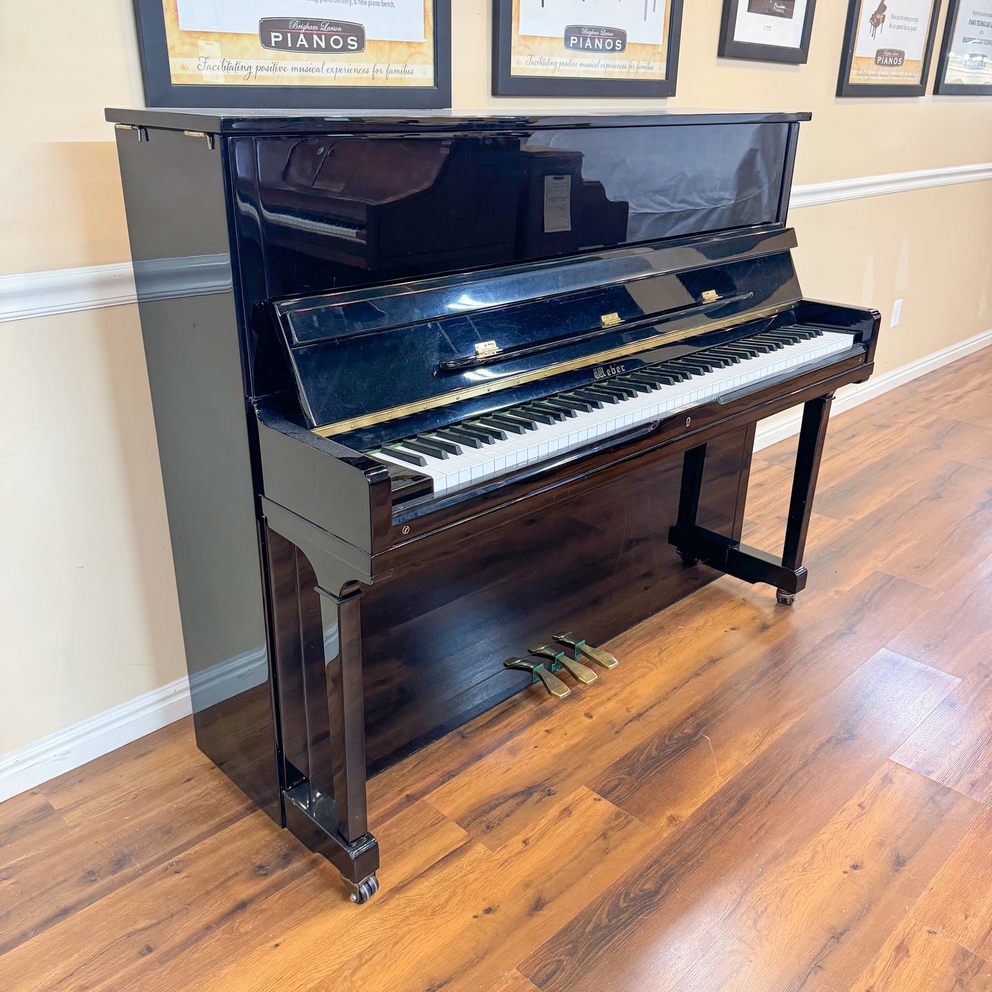 SOLD 1995 Weber Silent Play Commissioned Upright Piano