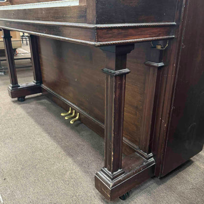 CURRENT SHOP WORK 1905 Davies and Sons Wood Finish Commissioned Upright Piano