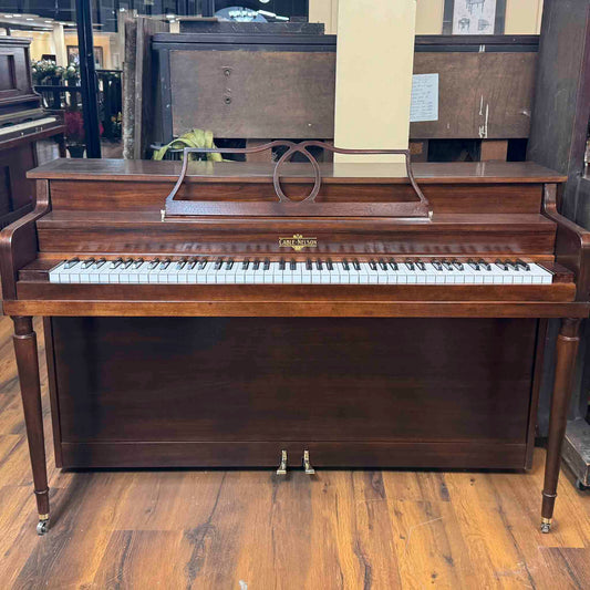 HEIRLOOM RESTORATION 1967 Cable-Nelson 36" Wood Finish Commissioned Spinet Piano
