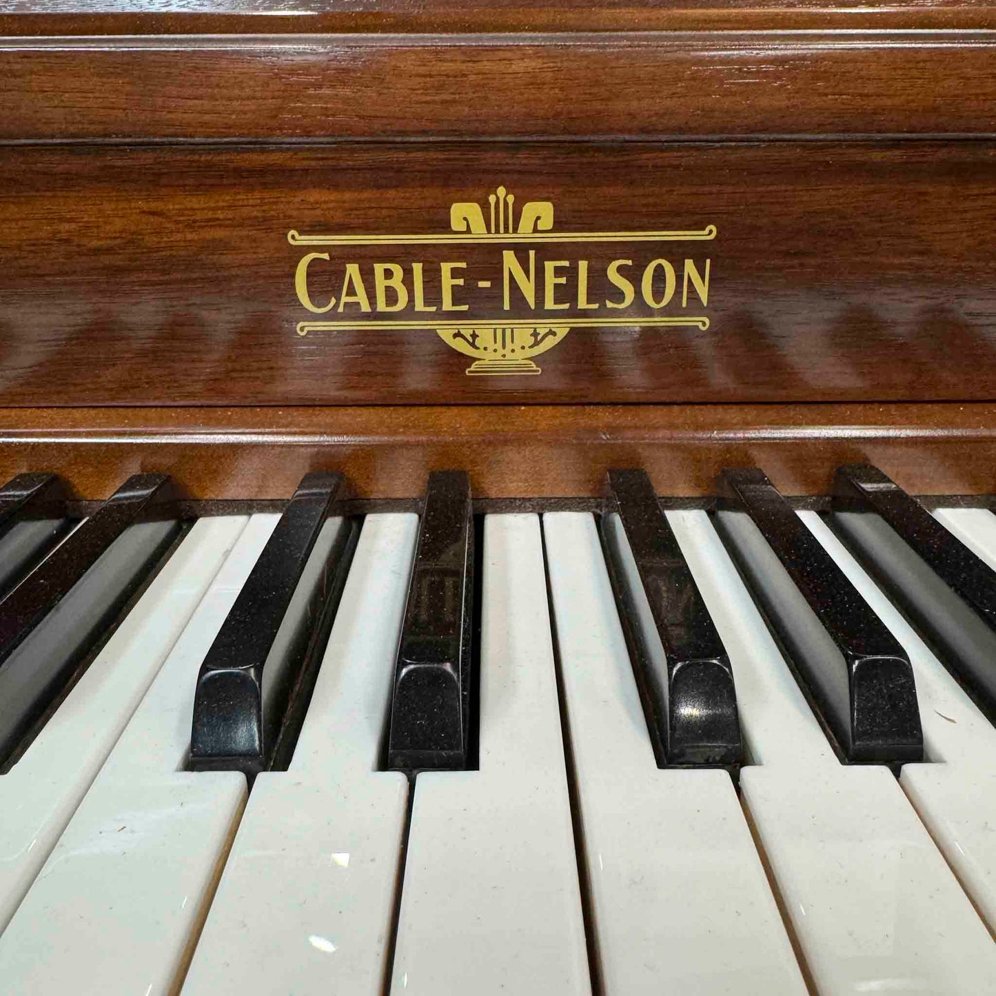 HEIRLOOM RESTORATION 1967 Cable-Nelson 36" Wood Finish Commissioned Spinet Piano