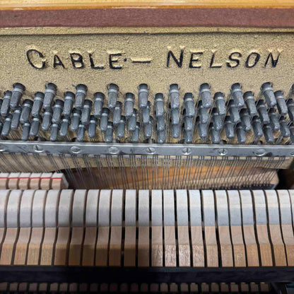 HEIRLOOM RESTORATION 1967 Cable-Nelson 36" Wood Finish Commissioned Spinet Piano