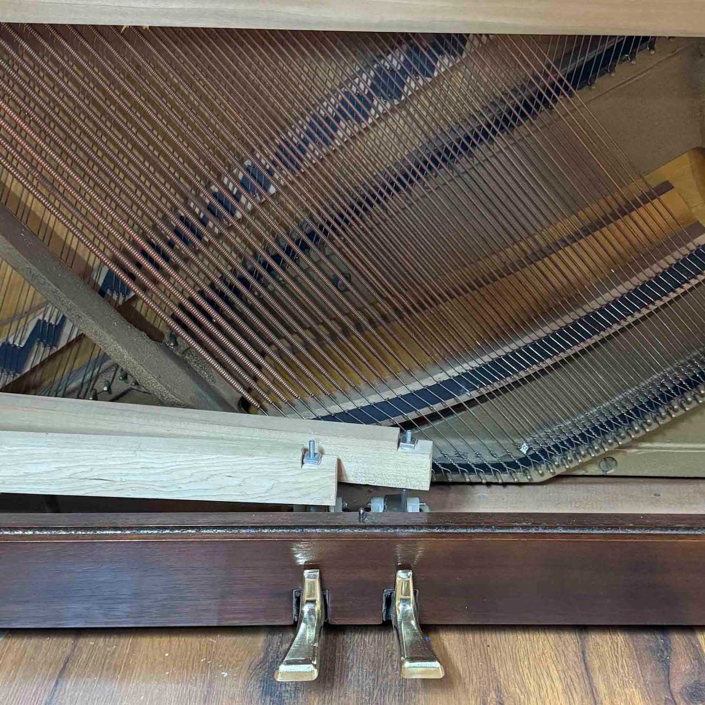 HEIRLOOM RESTORATION 1967 Cable-Nelson 36" Wood Finish Commissioned Spinet Piano
