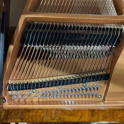 A. Geyer GG-160 5'3" Polished Walnut Baby Grand Piano