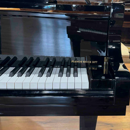 A. Geyer GG-160 5'3" Polished Black Baby Grand Piano