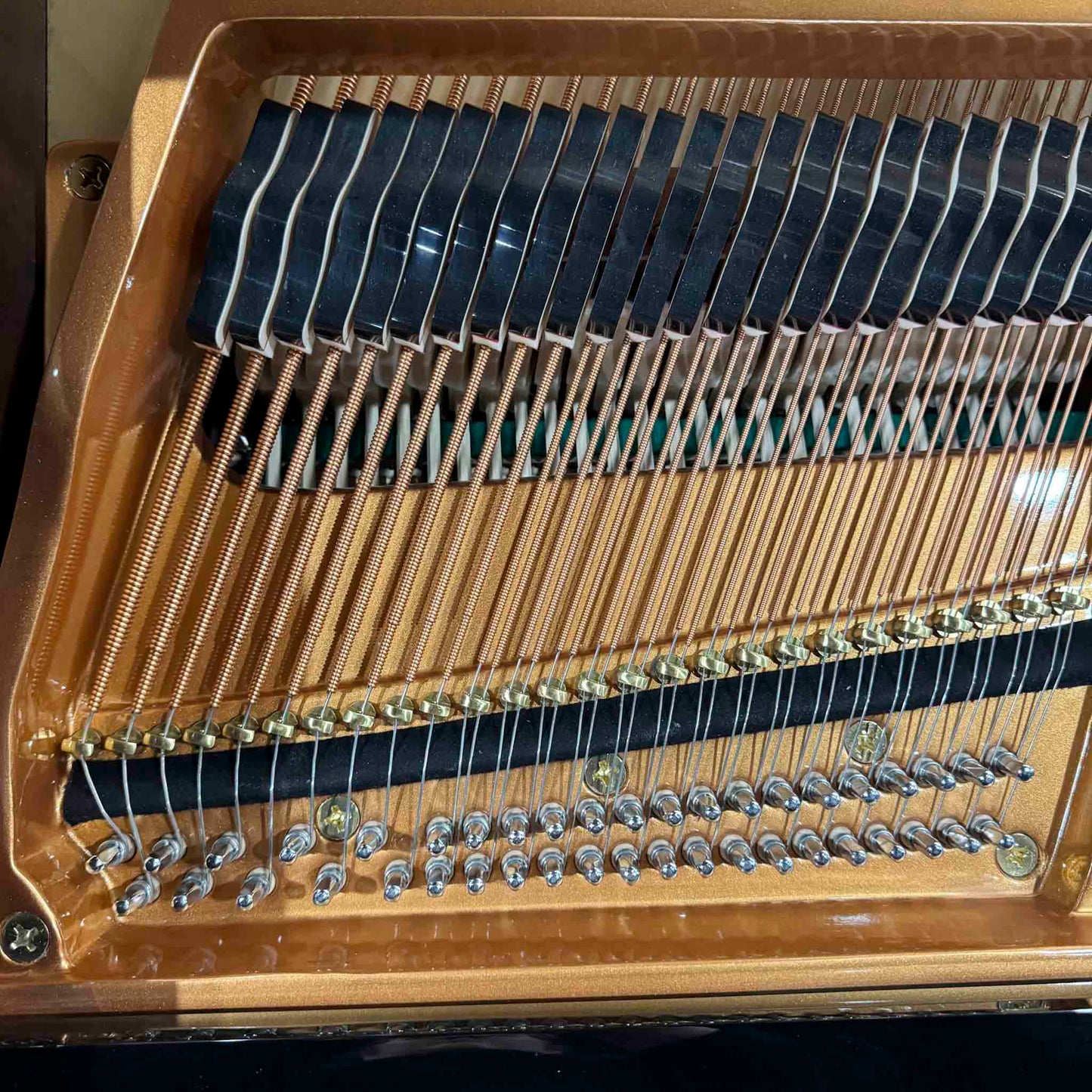 A. Geyer GG-160 5'3" Polished Black Baby Grand Piano