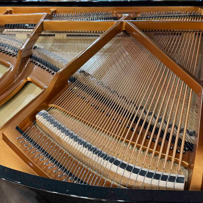 A. Geyer GG-160 5'3" Polished Black Baby Grand Piano