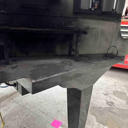 CURRENT SHOP WORK 2002 Bergmann Grand TG-135 6'1" Polished Black Commissioned Grand Piano