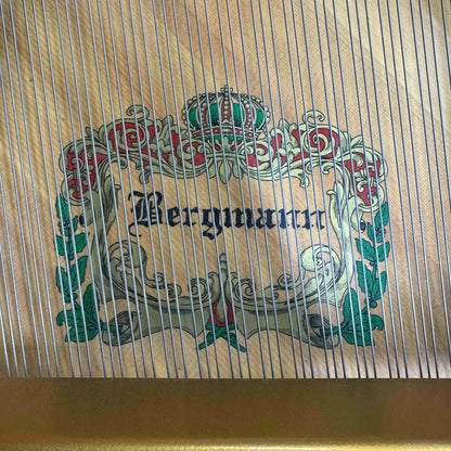 CURRENT SHOP WORK 2002 Bergmann Grand TG-135 6'1" Polished Black Commissioned Grand Piano