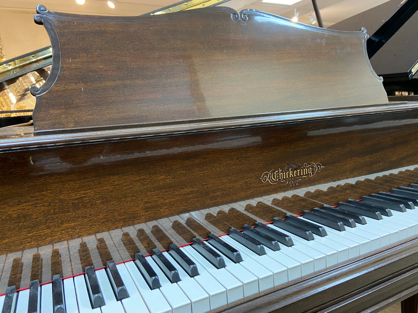 SOLD 1932 Chickering 5'3" Walnut Grand Piano