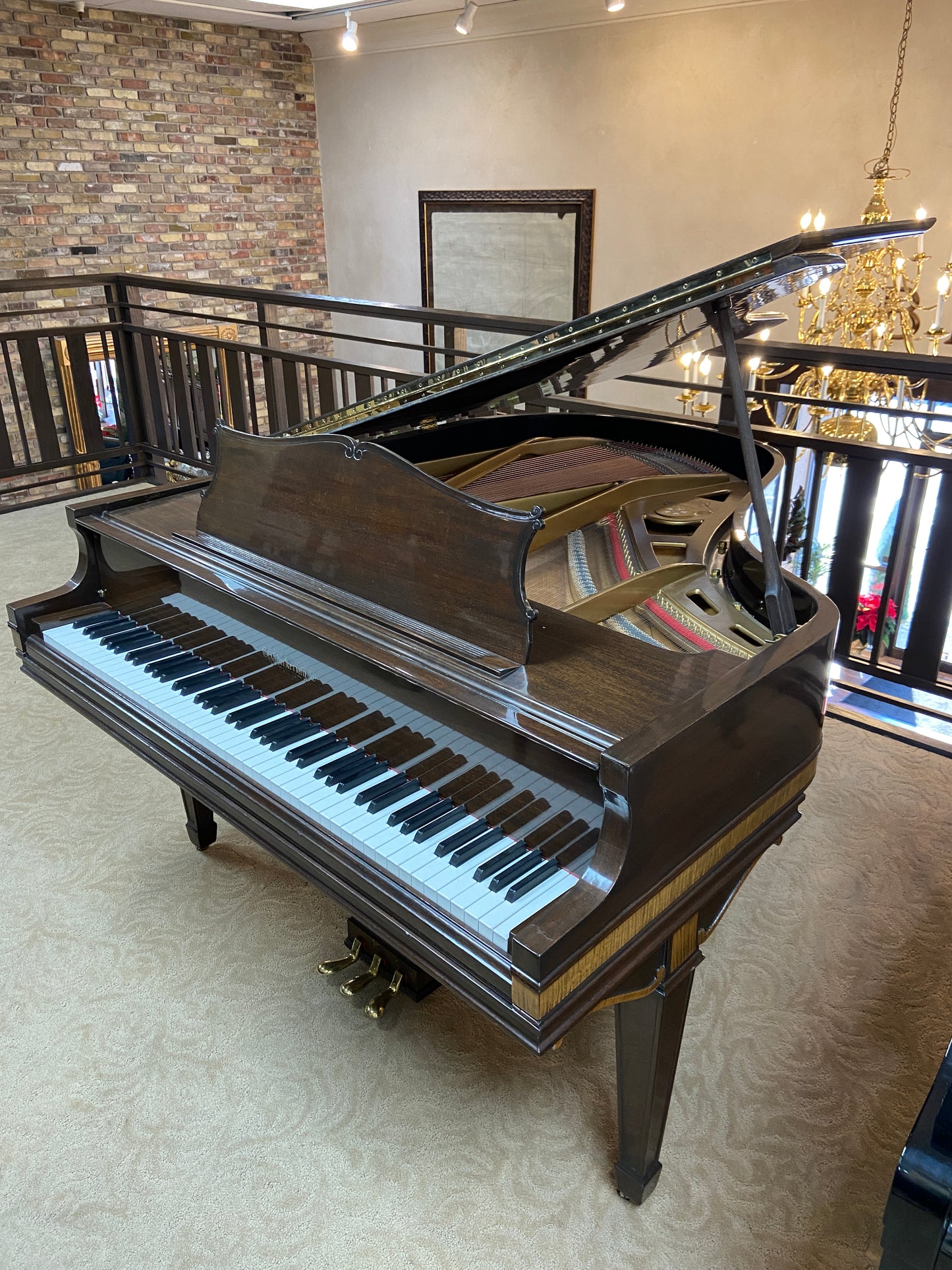 SOLD 1932 Chickering 5'3" Walnut Grand Piano