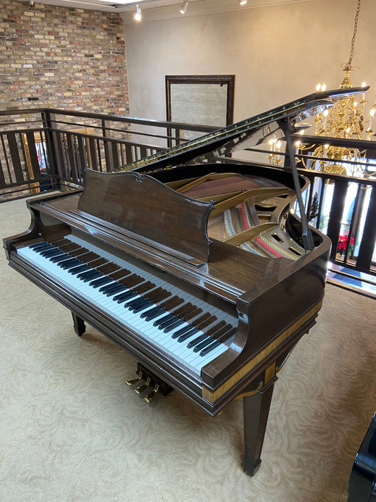 SOLD 1932 Chickering 5'3" Walnut Grand Piano