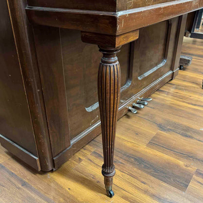 CURRENT SHOP WORK 1896 Crown 57" Wood Finish Commissioned Upright Piano