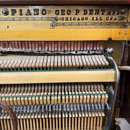 CURRENT SHOP WORK 1896 Crown 57" Wood Finish Commissioned Upright Piano
