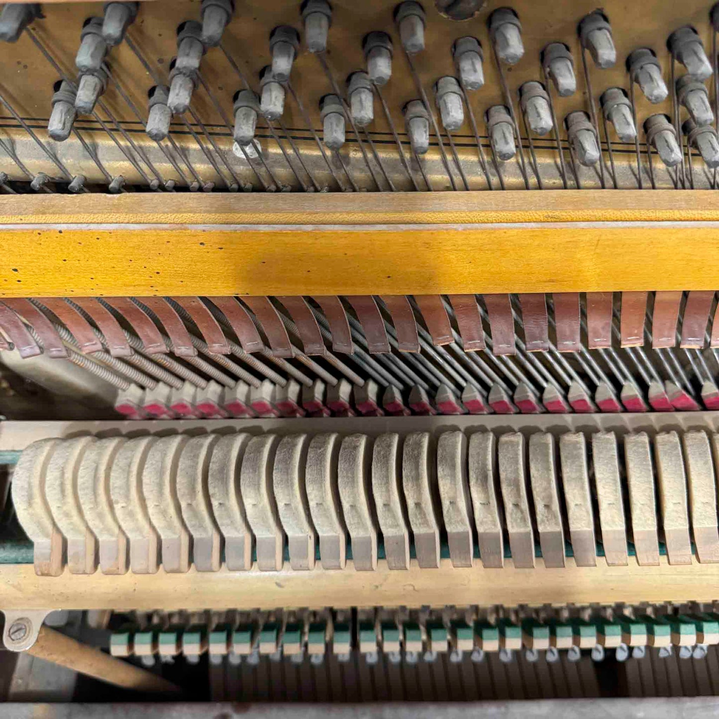 CURRENT SHOP WORK 1896 Crown 57" Wood Finish Commissioned Upright Piano