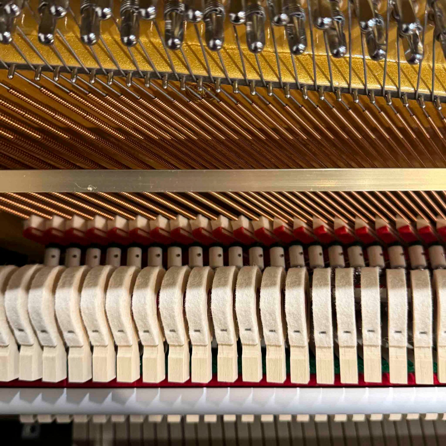 A. Geyer GU-123 48" Polished Black Upright Piano