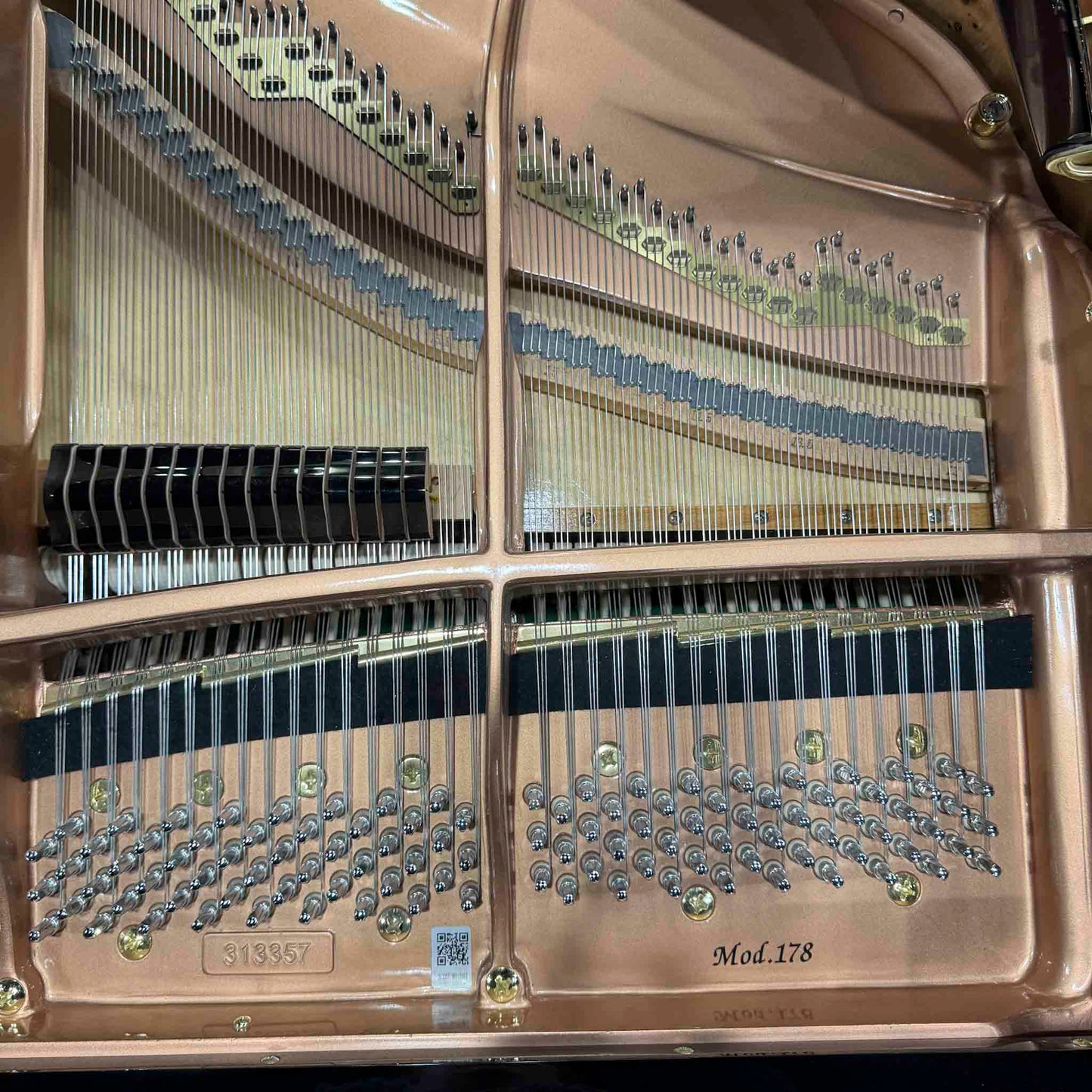 Hailun 178 5'10" Polished Black Grand Piano