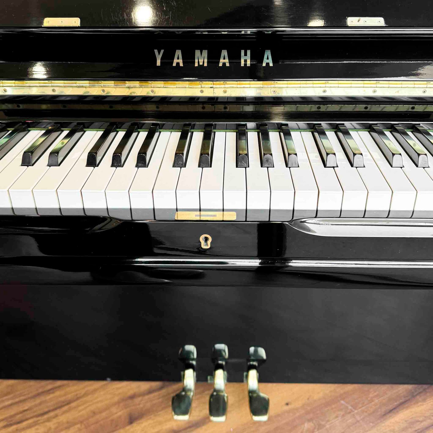 1973 Yamaha U3 52" Polished Black Upright Piano